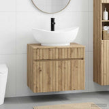Bathroom Furniture Set Artisan Oak Engineered Wood 3404319