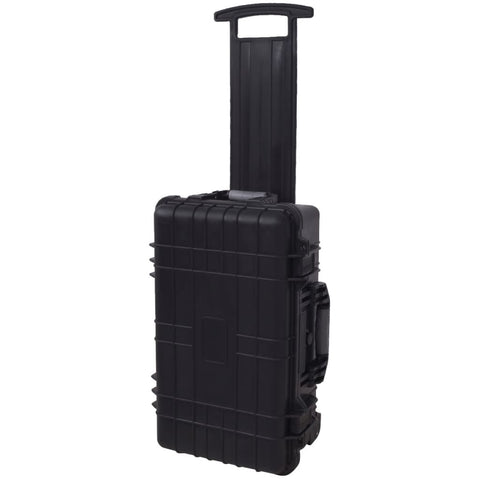 Wheel-equipped Tool/Equipment Case with Pick & Pluck Foam Inside 140304