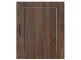 Wall Cabinet PORTO Brown Oak 50 x 31 x 80 cm Engineered Wood 885392