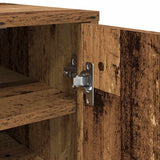 Shoe Cabinets 2 pcs Old Wood 32x35x70 cm Engineered Wood 856705