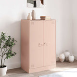 Sideboard Pink 67x39x107 cm Steel 841662