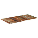 Rectangular Table Top 60x120 cm 15-16 mm Solid Reclaimed Wood 286046
