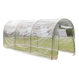 Greenhouse Transparent PVC, Powder-Coated Steel Large Portable 40785