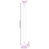 Patio Retractable Side Awning 180x300 cm Grey 313401