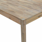 Dining Table 110x70x75 cm Solid Wood Acacia 345081
