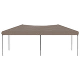 ZNTS Folding Party Tent Taupe 3x6 m 93540