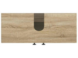 Bathroom Sink Cabinet EDE Sonoma Oak 59.5 x 31.5x 59 cm 895907