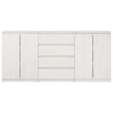 Side Cabinets 3 pcs White Solid Pinewood 3094813