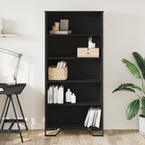 Book Cabinet Black 80x31x169 cm Engineered wood 3295312