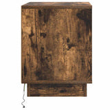 Bedside Cabinet 2 pcs Smoked Oak 44 x 34.5 x 45 cm 869571