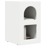 Bedside Table 2 pcs White 29.5 x 33.5 x 50 cm Engineered Wood 891225