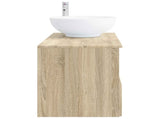 Bathroom Furniture Set 2 pcs Sonoma Oak Engineered Wood 3404086