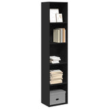 Bookcase Black 40x30x189 cm Engineered Wood 857886
