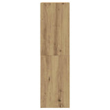 8 Piece TV Cabinet Set Wall-mounted Artisan Oak Engineered Wood 3329012