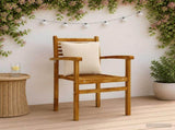 4-Piece Back Cushions PUTTEN 4 pcs 100% Polyester Cream 945130