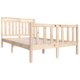 Bed Frame without Mattress Small Double Solid Wood 3100689