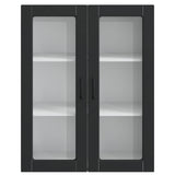 Dishwasher Panel Kalmar Black 80 x 31 x 100 cm Engineered Wood 884805