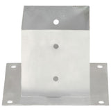 Post Anchors 4 pcs Galvanised Metal 141 mm 145452