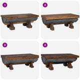 Coffee Table Natural 90 x 50 x 35 cm Wood 42007499