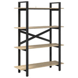 Bookshelf Sonoma Oak 100 x 33.5 x 140 cm Engineered Wood 883941