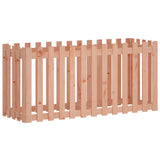 Garden Raised Bed with Fence Design 150x50x70 cm Solid Wood Douglas 832500
