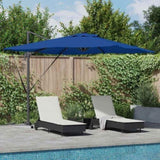 Umbrella Azure Blue 286 x 284 x 270 cm Aluminium and Polyester 42003324