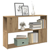 Book Cabinet Artisian Oak 100x24x63 cm Engineered Wood 856741
