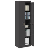 Storage Cabinet Black 60 x 40 x200 cm Steel 3406202