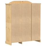 Wardrobe Corona 151.5x52x186 cm Solid Wood Pine 4012158