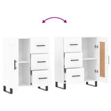 Sideboard White 69.5x34x90 cm Engineered Wood 830284