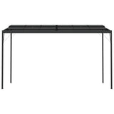 Gazebo with Roof Anthracite 4x3x2.5 m Aluminium and Steel 48605