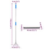 Floor Squeegees 5 pcs 45x122,5 cm Steel and Rubber 3329231