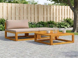 Sectional Corner Sofa with Cushions Natural 42028300