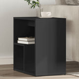 Side Tables 2 pcs Black 50x30x50 cm Engineered Wood 840558
