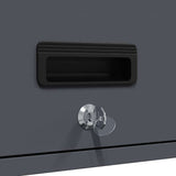 Wall Cabinet for Garage with Gas-lift Door Anthracite 883274