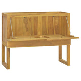 Bathroom Cabinet 90x40x75.5 cm Solid Wood Teak 338248