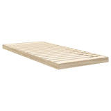 Floor Bed Frame Sonoma 80 x 200 cm Engineered Wood 893534