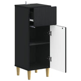 Bathroom Storage Cainet ARNHEM Black 30 x 31 x 80 cm 896606
