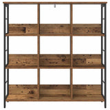 Bookshelf Old Wood 102 x 32 x 104.5 cm Engineered Wood 884010