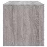 ZNTS Coffee Table Grey Sonoma 100x40x40 cm Engineered Wood 815256