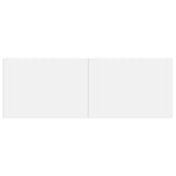 Wall-Mounted Headboard BREDA White Engineered Wood 897615