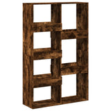 Bookcase Smoked Oak 100x33x155.5 cm Engineered Wood 3309397