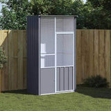 Bird Cage Anthracite 115x78x200 cm Galvanised Steel 172342