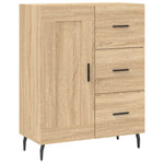 Highboard Sonoma Oak 69.5x34x180 cm Engineered Wood 3190040