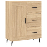 Highboard Sonoma Oak 69.5x34x180 cm Engineered Wood 3190040