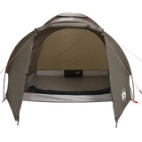 Fishing Tent 2-Person Brown Waterproof 4009486