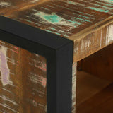 Wall Cube with Shelf Brown 55 x 35 x 40 cm Solid Reclaim wood 4016009