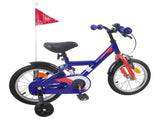 Kids Bike 14 Inches for 3-5 Years Old Dark Blue 42009638