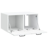 Wall-Mounted TV Cabinet White 59.5 x 41 x 30 cm Engineered Wood 898675