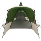 Teepee Tent 8-Person with Roof Green 720 x 465 x 295 cm 42003996